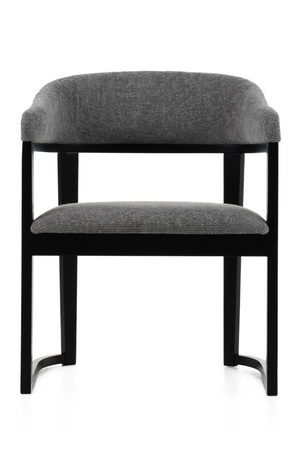   Rubberwood Framed Gray Dining Chair | Oroa.com