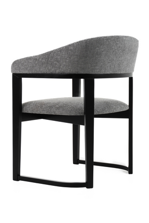   Rubberwood Framed Gray Dining Chair | Oroa.com