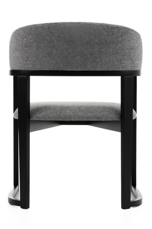   Rubberwood Framed Gray Dining Chair | Oroa.com