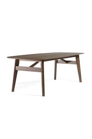   Solid Rubberwood Dining Table | Oroa.com