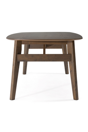  Solid Rubberwood Dining Table | Oroa.com