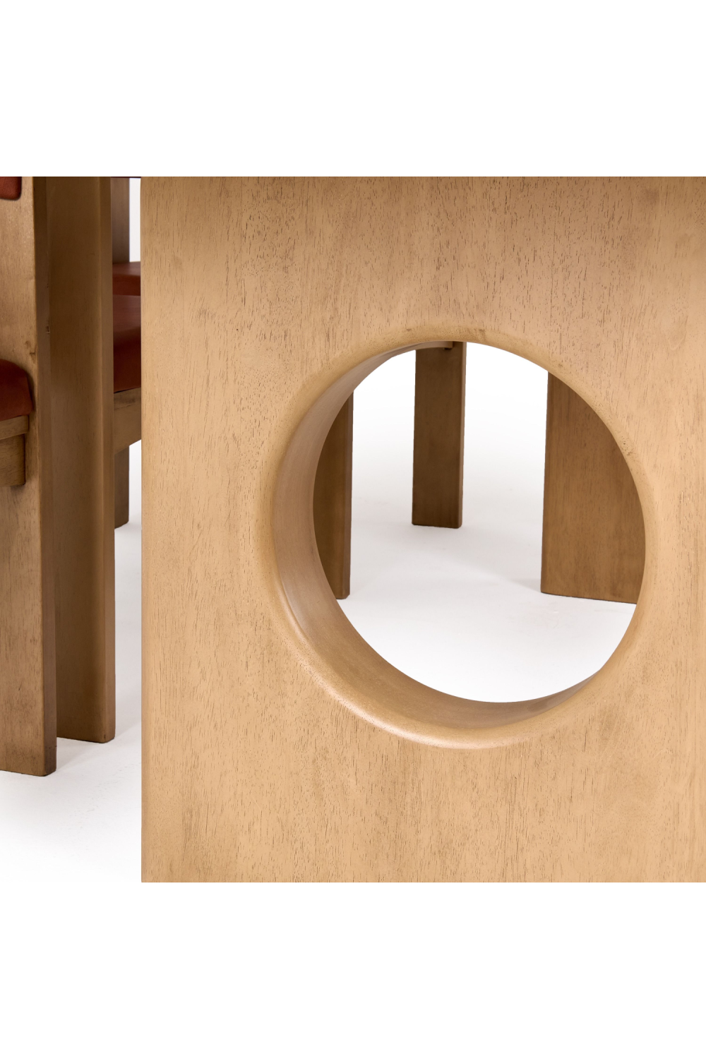   White Oak Veneer Dining Table | Oroa.com