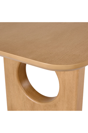   White Oak Veneer Dining Table | Oroa.com