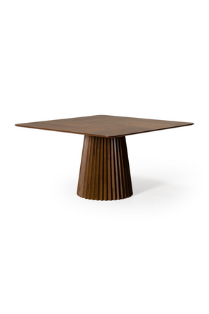  Square Walnut Dining Table | Oroa.com
