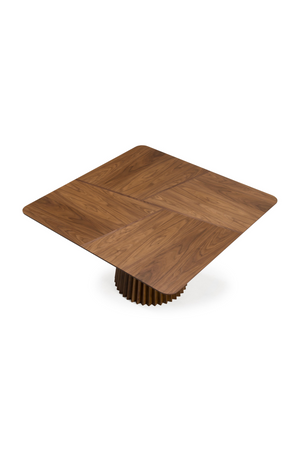   Square Walnut Dining Table | Oroa.com