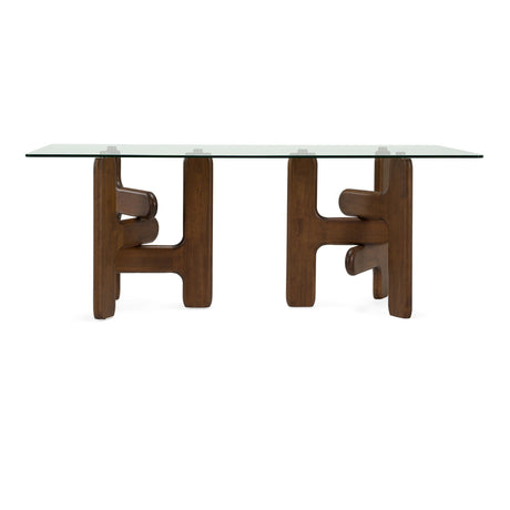   Modern European furniture - Clear Glass Dining Table - www.oroa.com | Oroa.com