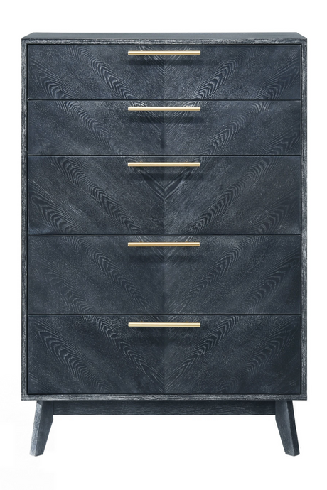   Gray Ash 5-Drawer Chest | Oroa.com