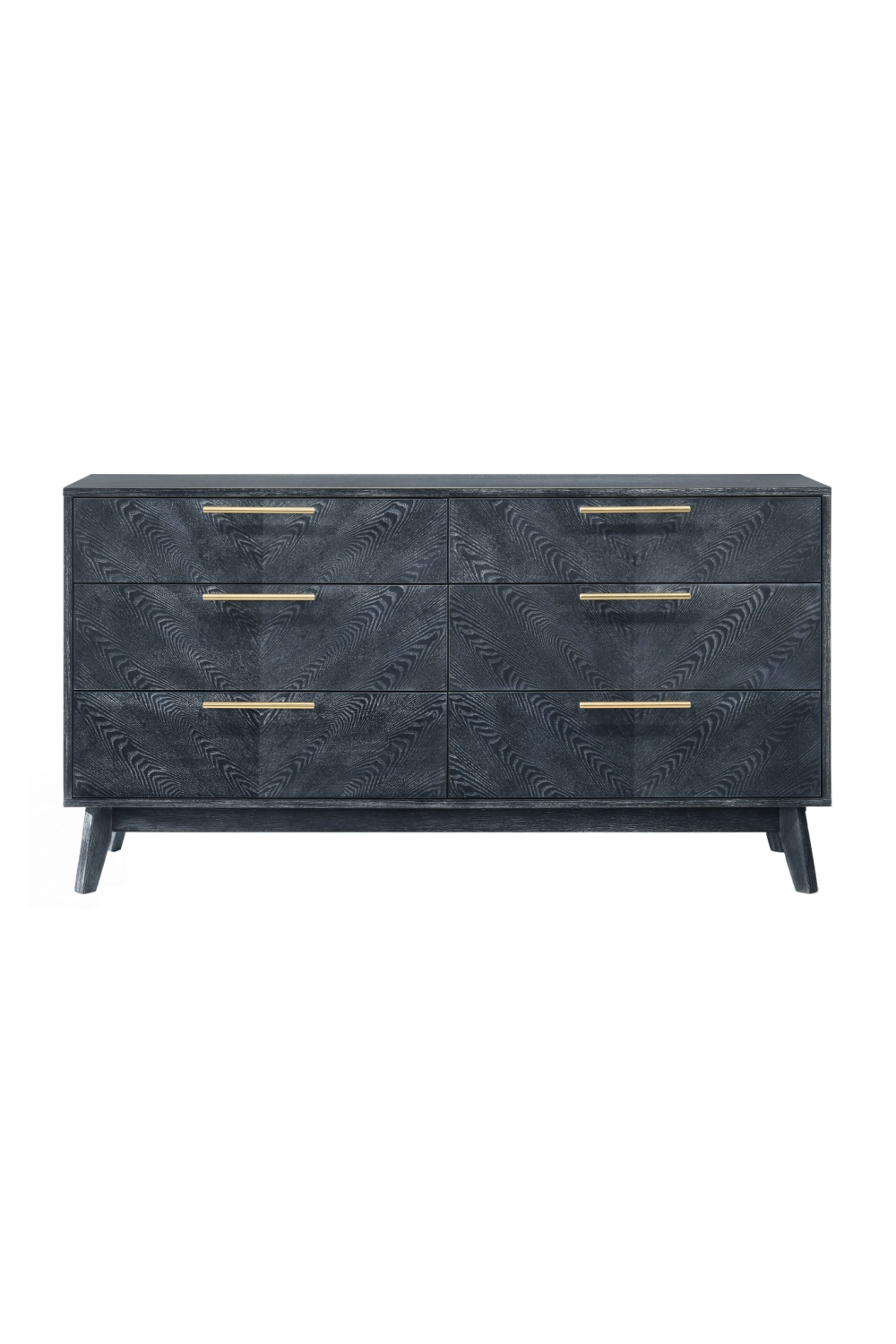   Gray Ash 6-Drawer Dresser | Oroa.com