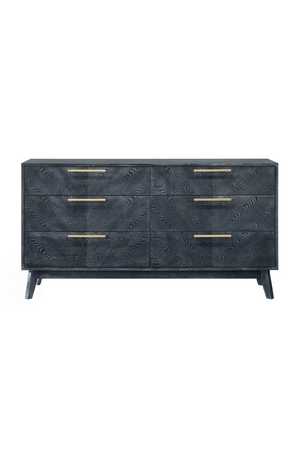   Gray Ash 6-Drawer Dresser | Oroa.com