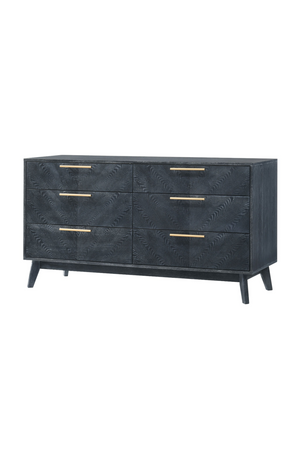  Gray Ash 6-Drawer Dresser | Oroa.com