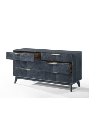   Gray Ash 6-Drawer Dresser | Oroa.com