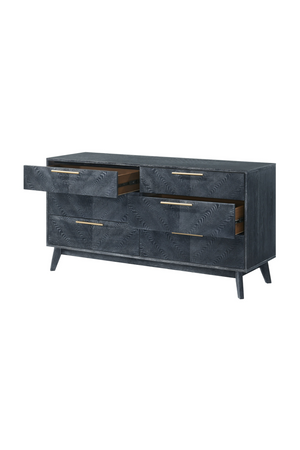   Gray Ash 6-Drawer Dresser | Oroa.com
