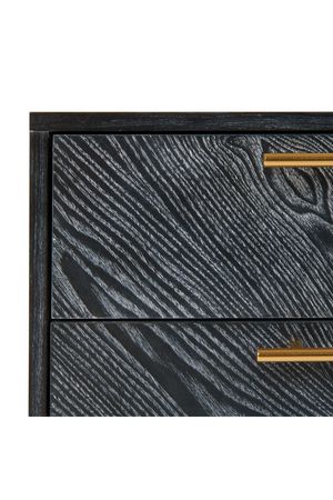   Gray Ash 2-Drawer Nightstand | Oroa.com