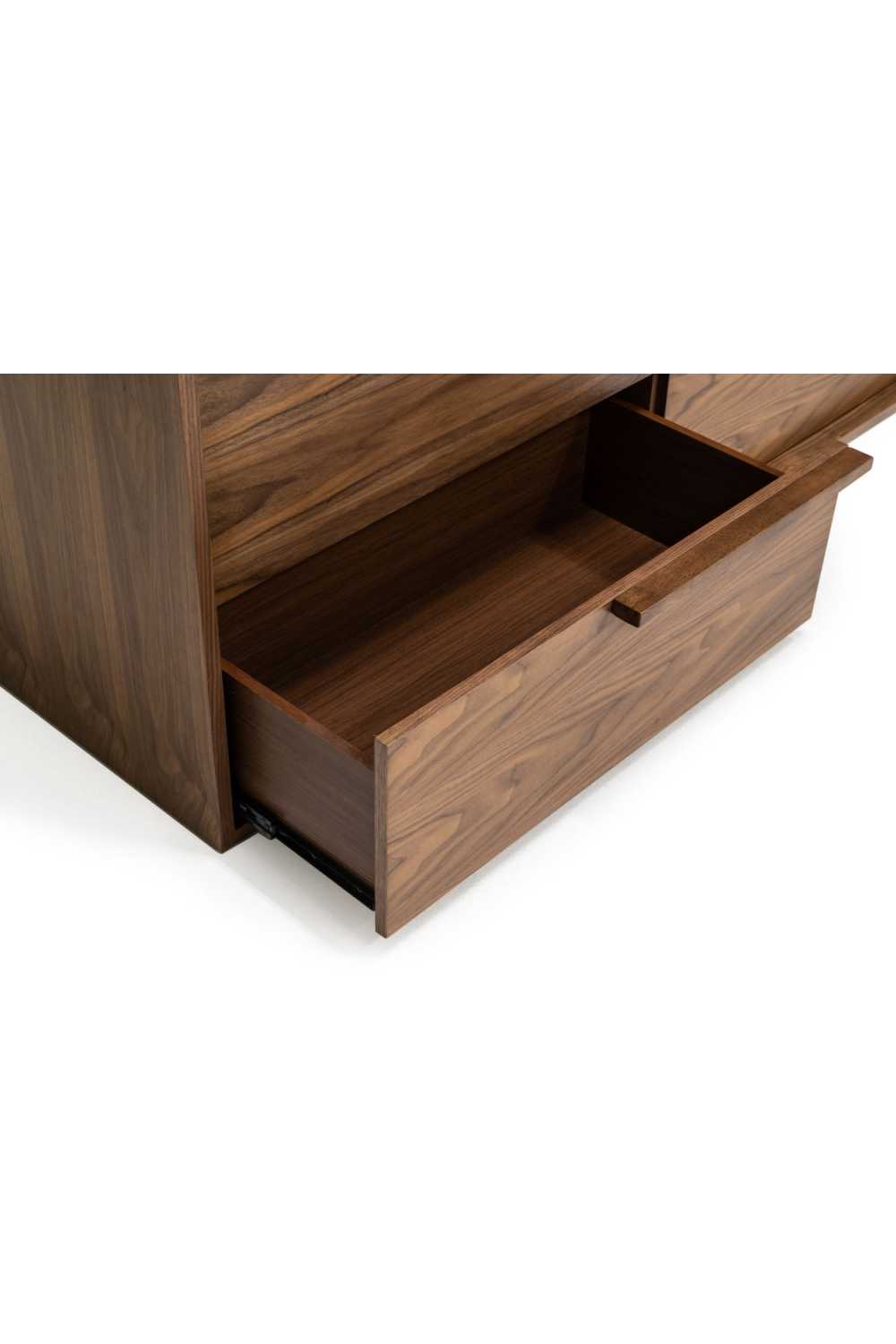   6-Drawer Walnut Veneer Dresser | Oroa.com