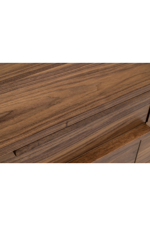   6-Drawer Walnut Veneer Dresser | Oroa.com