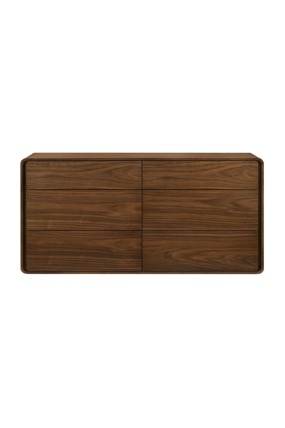   Solid Rubberwood 6-Drawer Dresser | Oroa.com