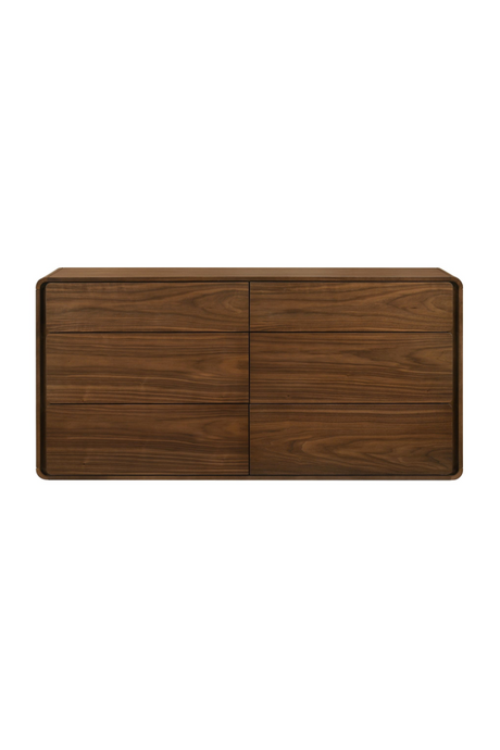   Solid Rubberwood 6-Drawer Dresser | Oroa.com
