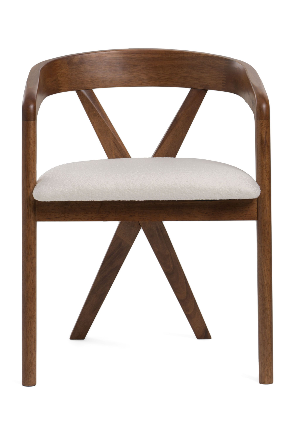   Cross-Back Wooden Dining Chair | Oroa.com