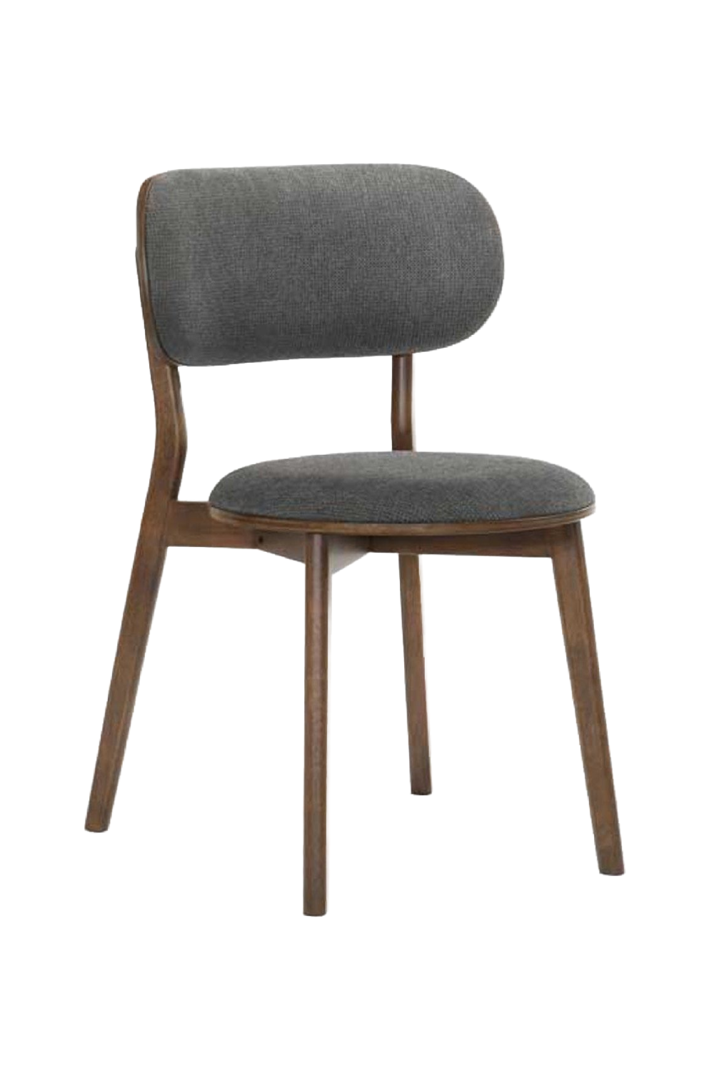   Gray Padded Dining Chairs (2) | Oroa.com