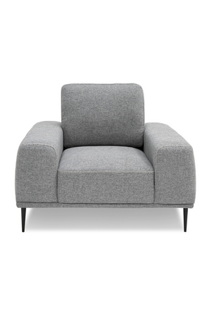   Gray Fabric Accent Chair | Oroa.com