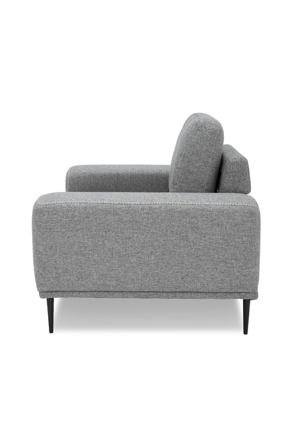   Gray Fabric Accent Chair | Oroa.com