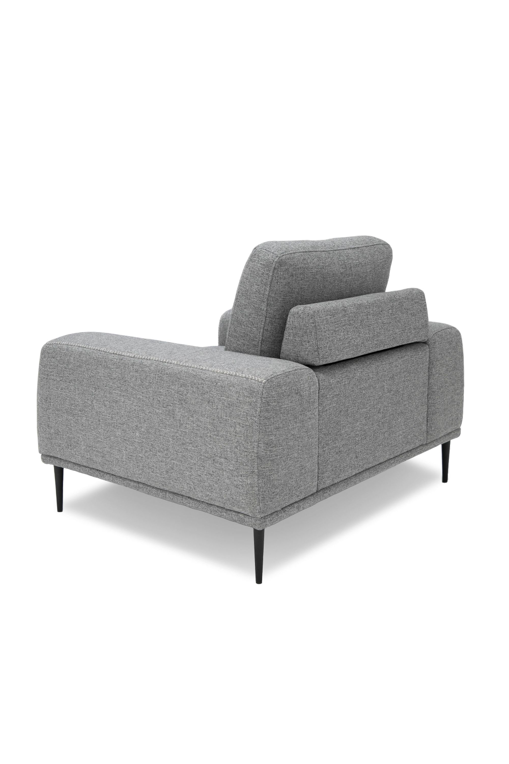  Gray Fabric Accent Chair | Oroa.com