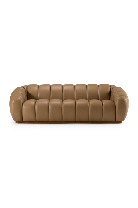   Tan Leather Sofa | Oroa.com