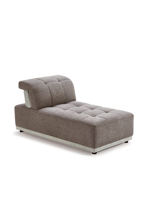   Brown Tufted Modular Sectional Sofa | Oroa.com