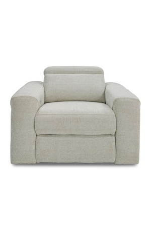   Beige Power Recliner Lounge Chair | Oroa.com