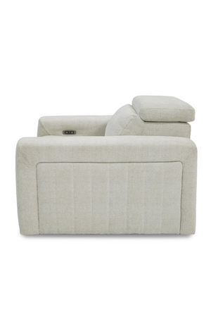   Beige Power Recliner Lounge Chair | Oroa.com