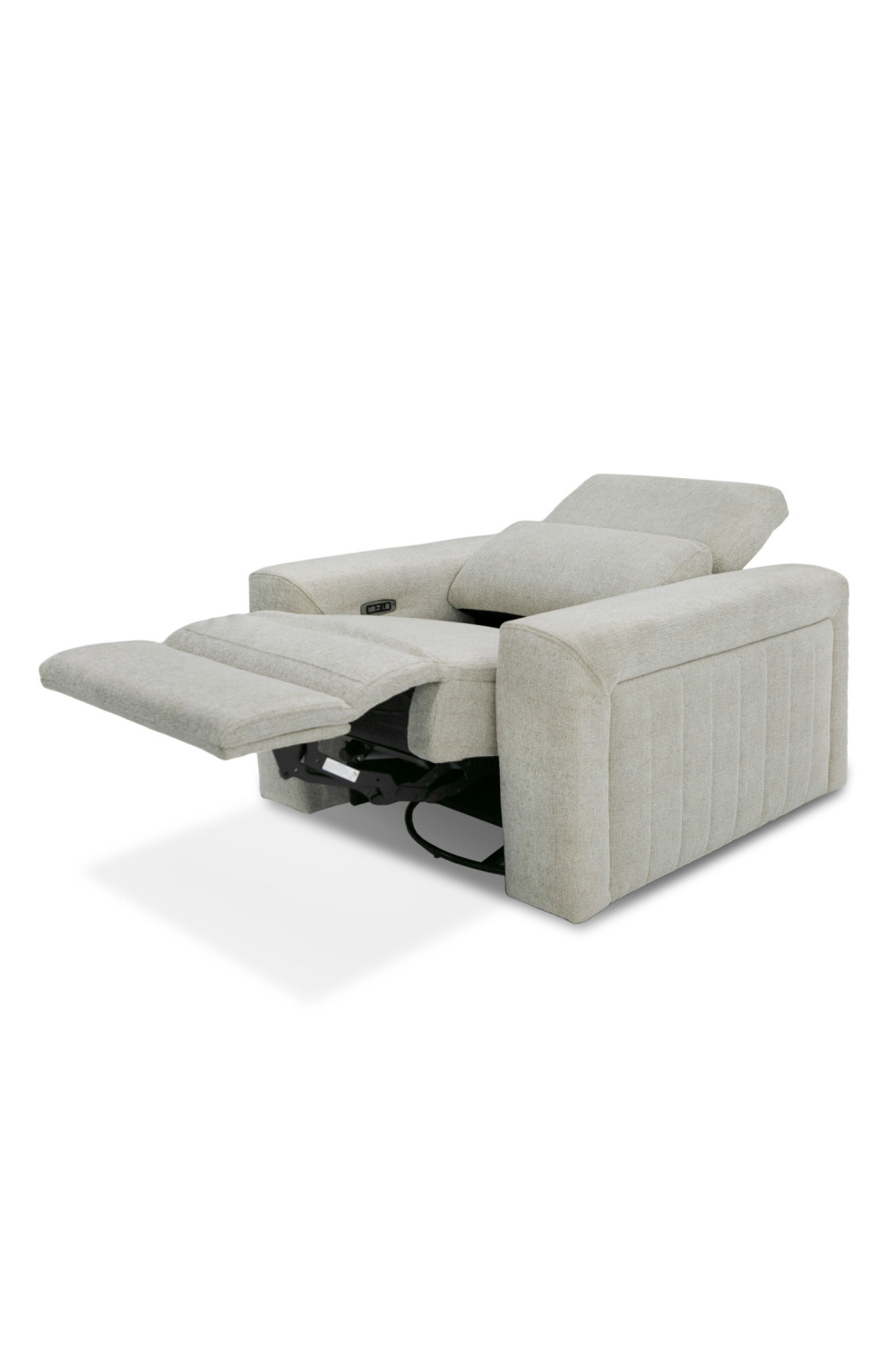   Beige Power Recliner Lounge Chair | Oroa.com