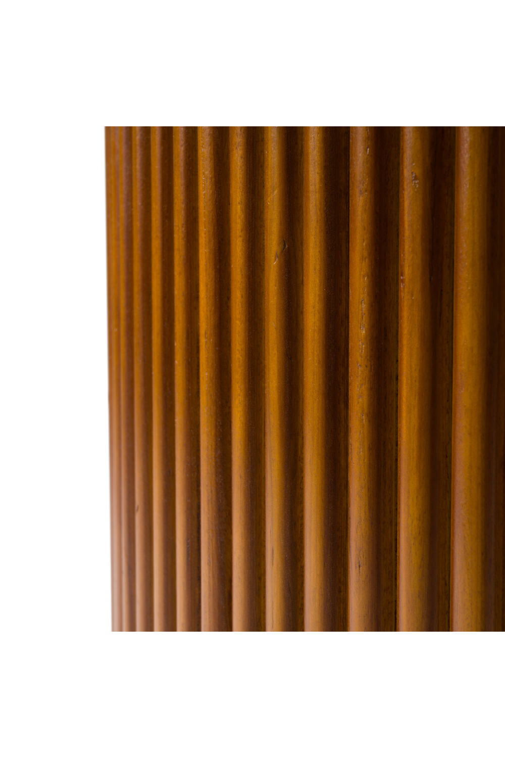   Fluted Wood Base Dining Table | Oroa.com