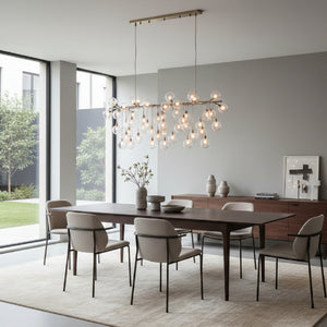   Brown Oak Extendable Dining Table | Oroa.com