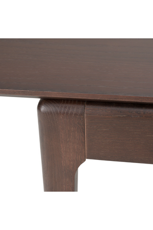   Brown Oak Extendable Dining Table | Oroa.com