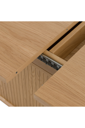  Oak Extendable Dining Table | Oroa.com
