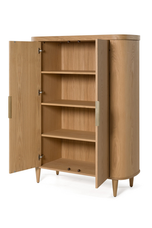   Oak 2-Door Tall Sideboard | Oroa.com