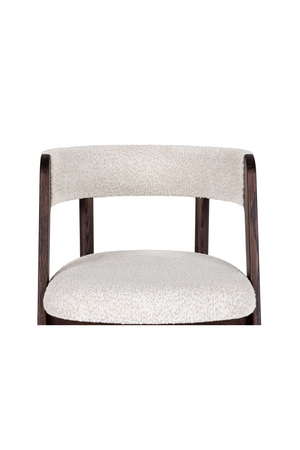   Rounded-Back Walnut Dining Chairs (2) | Oroa.com