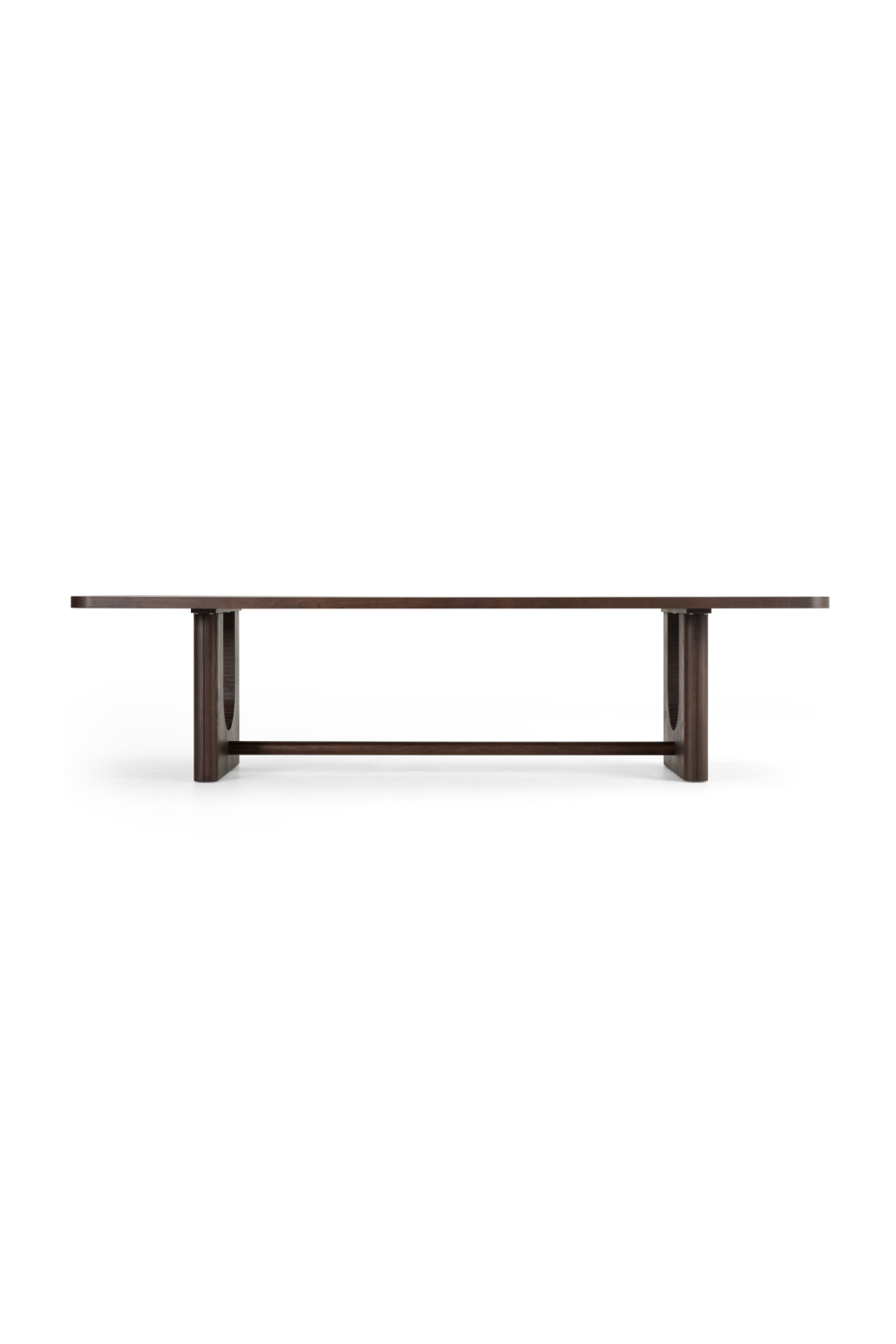   Trestle Base Oak Dining Table | Oroa.com