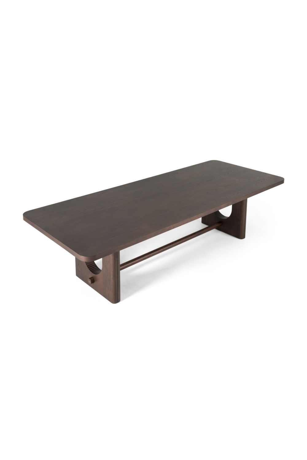   Trestle Base Oak Dining Table | Oroa.com