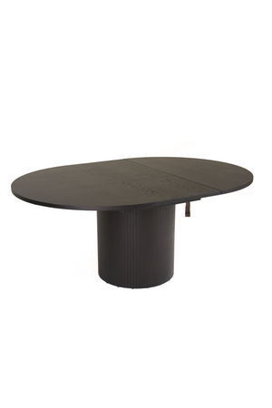   Round Oak Extendable Dining Table | Oroa.com