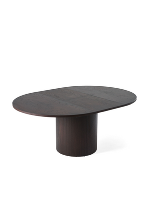   Brown Oak Extendable Dining Table | Oroa.com