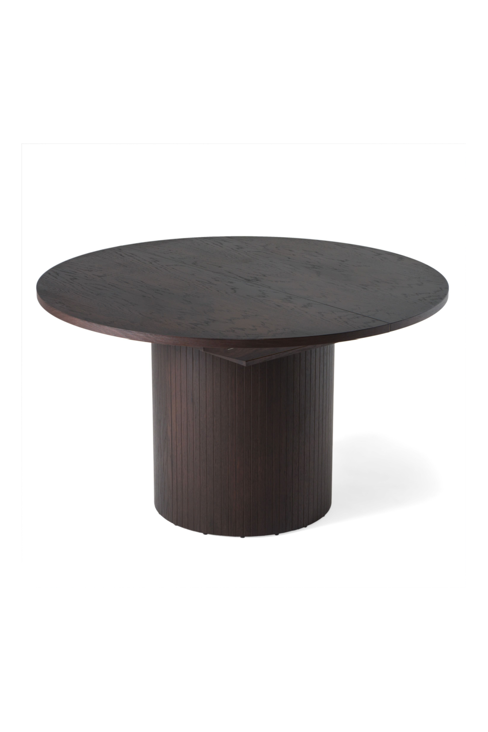   Brown Oak Extendable Dining Table | Oroa.com