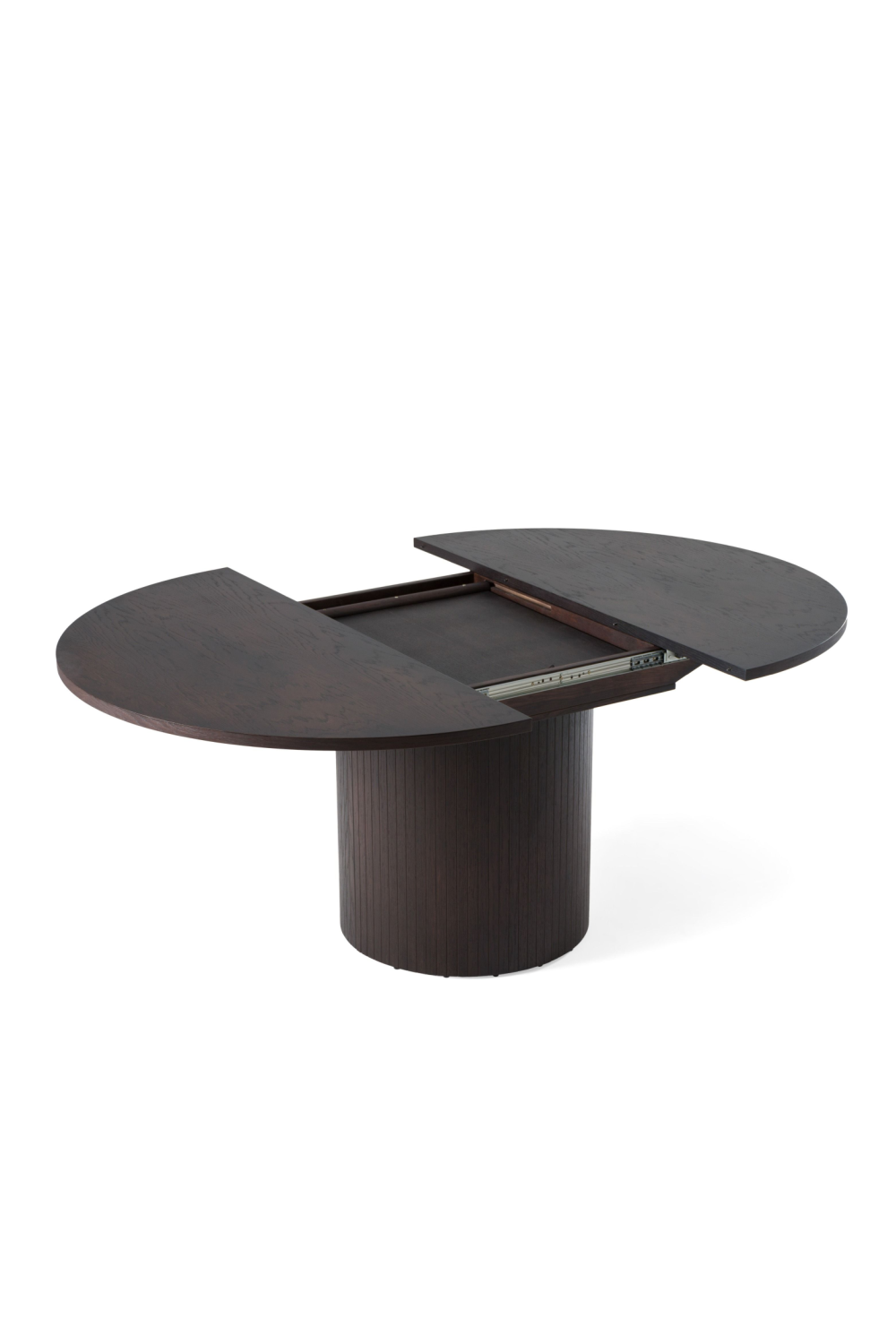   Brown Oak Extendable Dining Table | Oroa.com