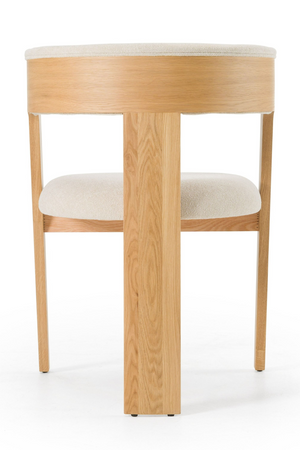   Wood Framed Curve Dining Chairs (2) | Oroa.com