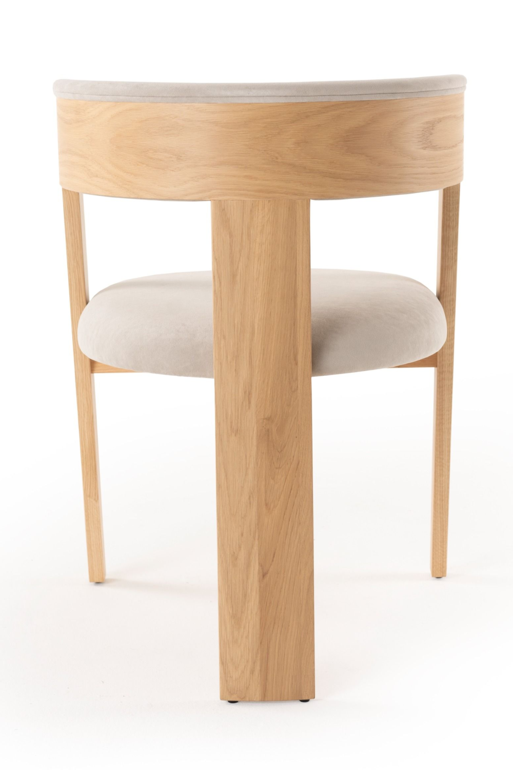  Wood Framed Curve Dining Chairs (2) | Oroa.com