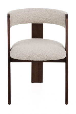   Wood Framed Curve Dining Chairs (2) | Oroa.com