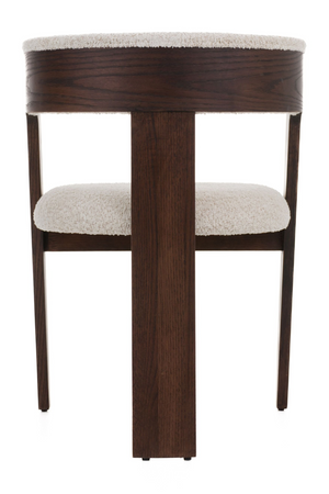   Wood Framed Curve Dining Chairs (2) | Oroa.com