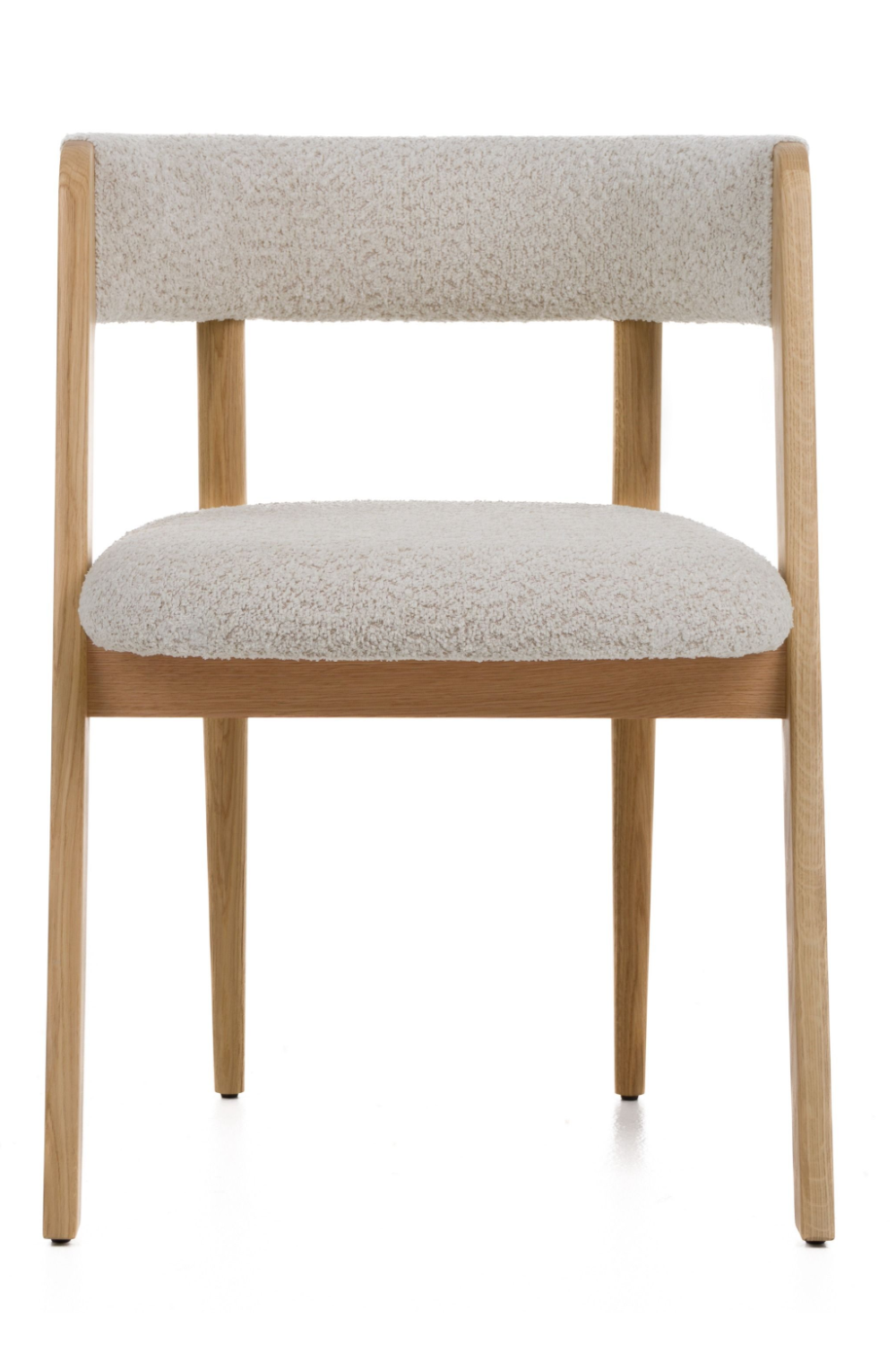   Rounded-Back Walnut Dining Chairs (2) | Oroa.com