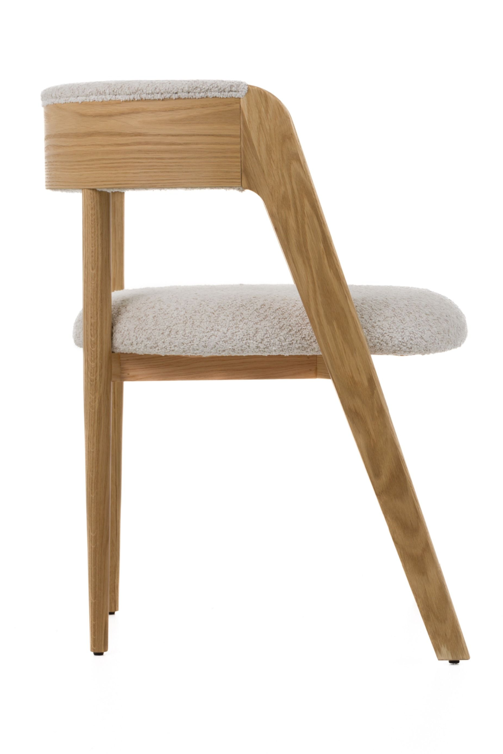   Rounded-Back Walnut Dining Chairs (2) | Oroa.com