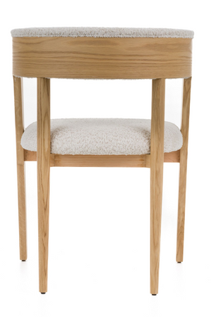   Rounded-Back Walnut Dining Chairs (2) | Oroa.com